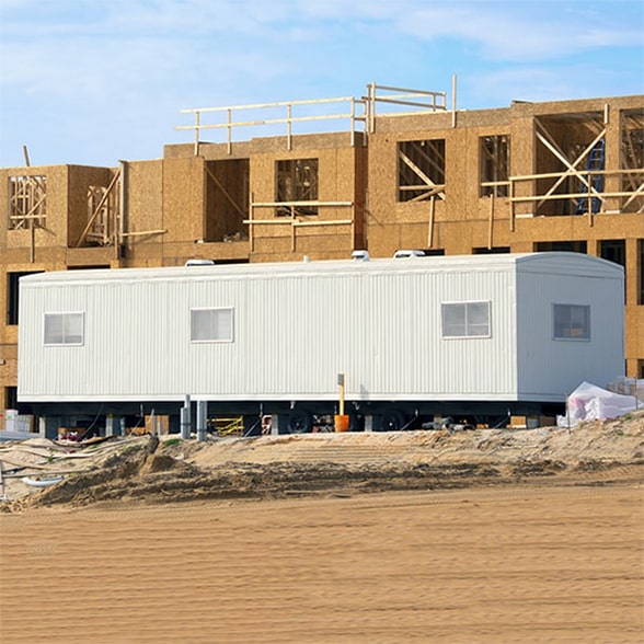 most construction & jobsite shower trailers hold anywhere from 250 to 500 gallons of water